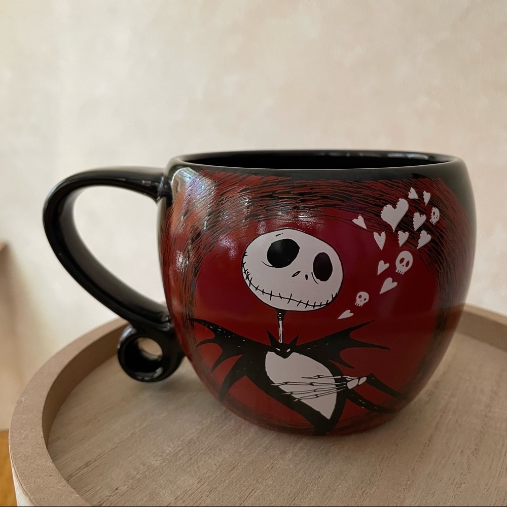 Disney Nightmare Before Christmas Jack Skellington Ceramic Coffee Cup BRAND NEW!